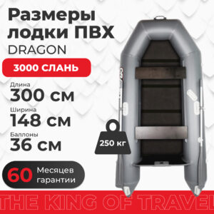 Фото лодки DRAGON 3000 слань-книжка